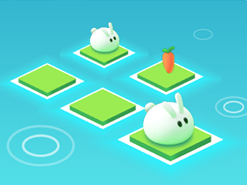 Bunny go playing game